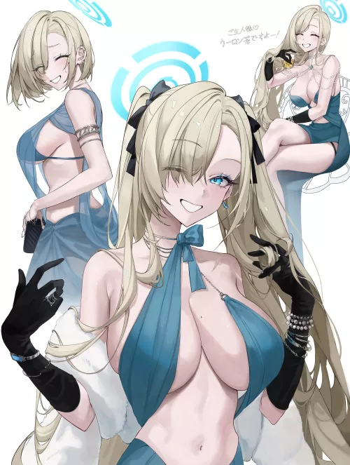 Asuna trying different Hairstyles  [Blue Archive]