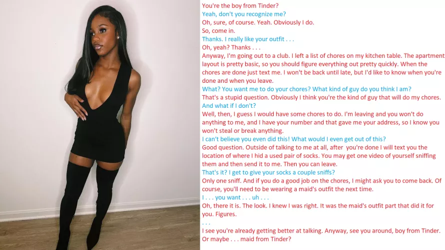 boy (for now) from Tinder