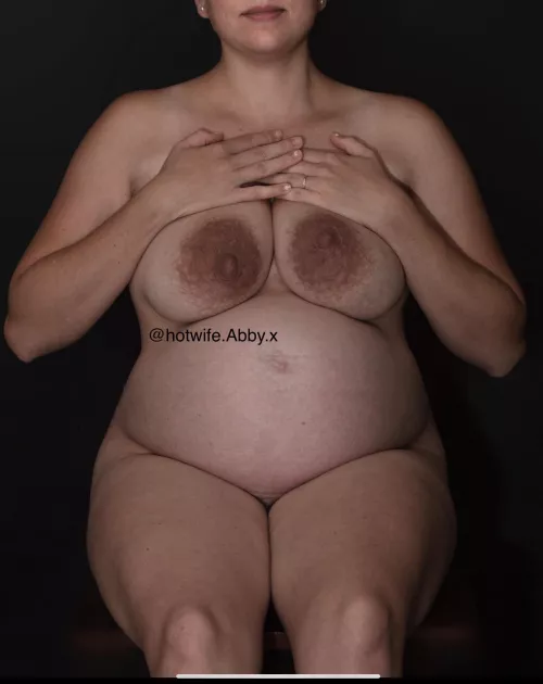 Breeding gone right. I love the feeling of creampie inside of me - the results.