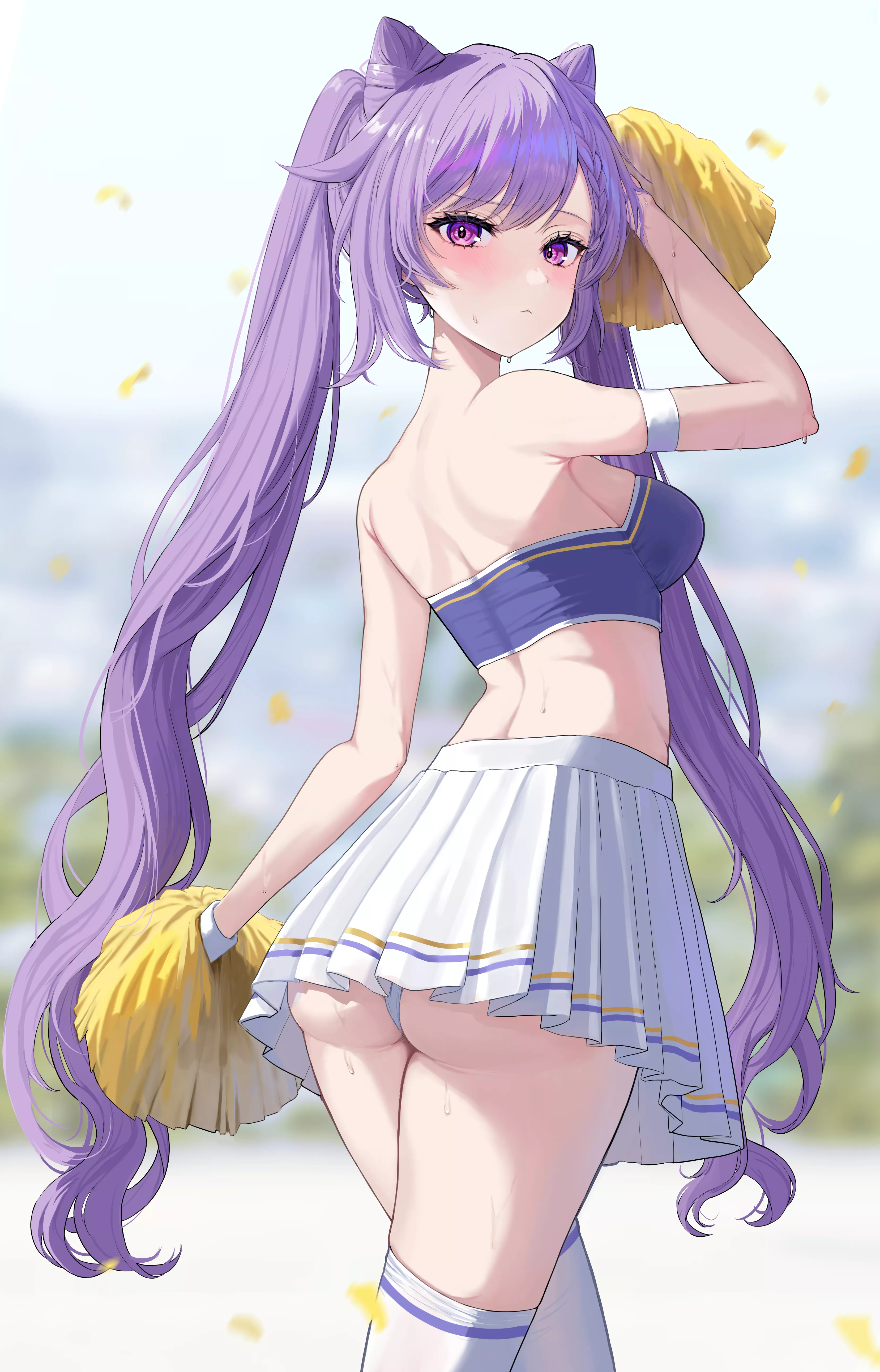 Cheerleader Keqing [Genshin Impact]