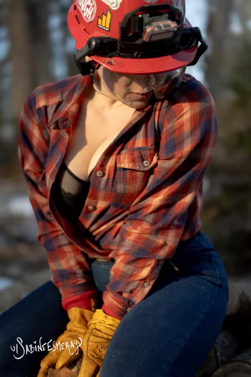 Clearing brush, and starting fires. (Don’t worry I have a permit)