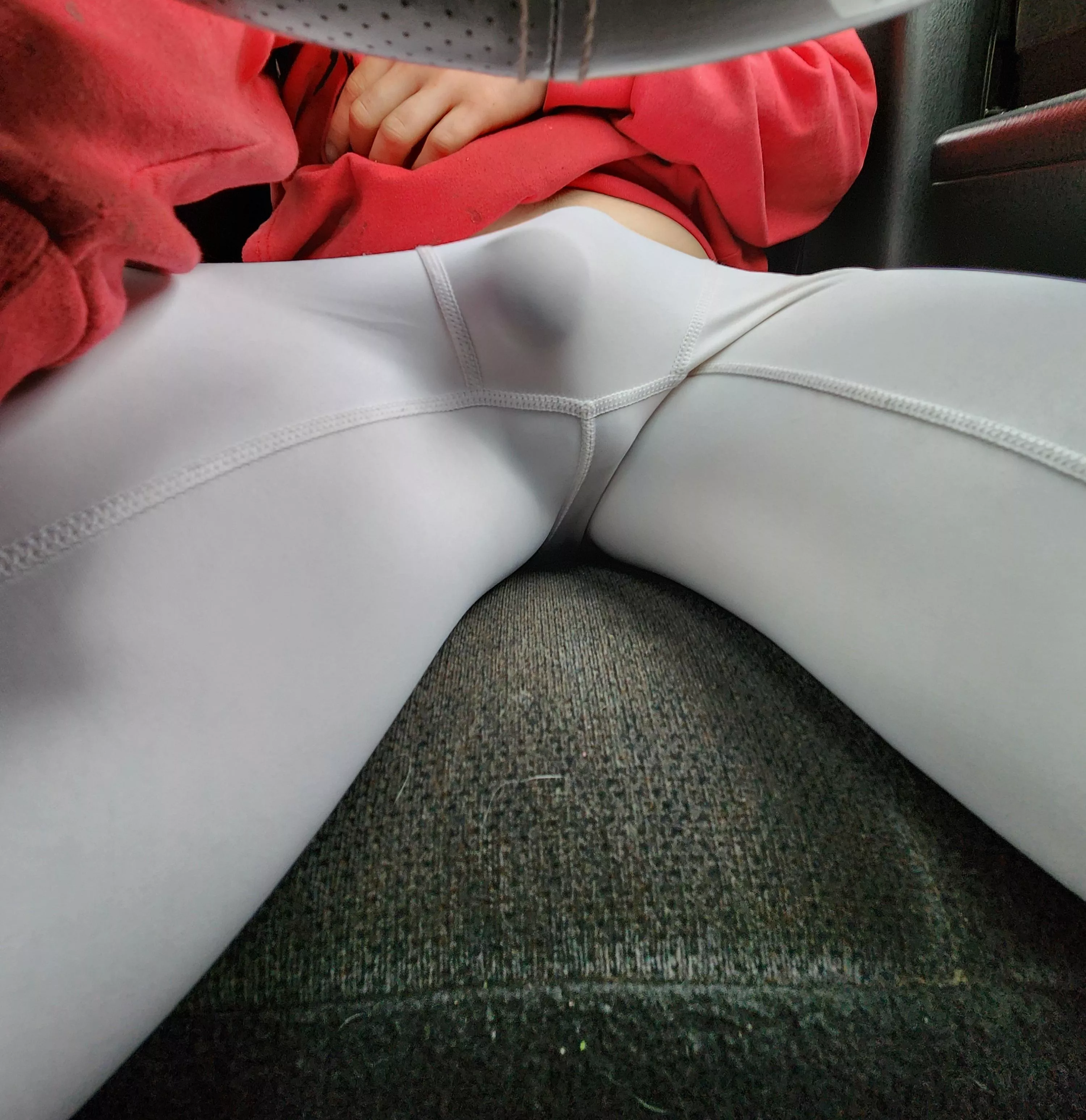 Compression pants holding back my meat 