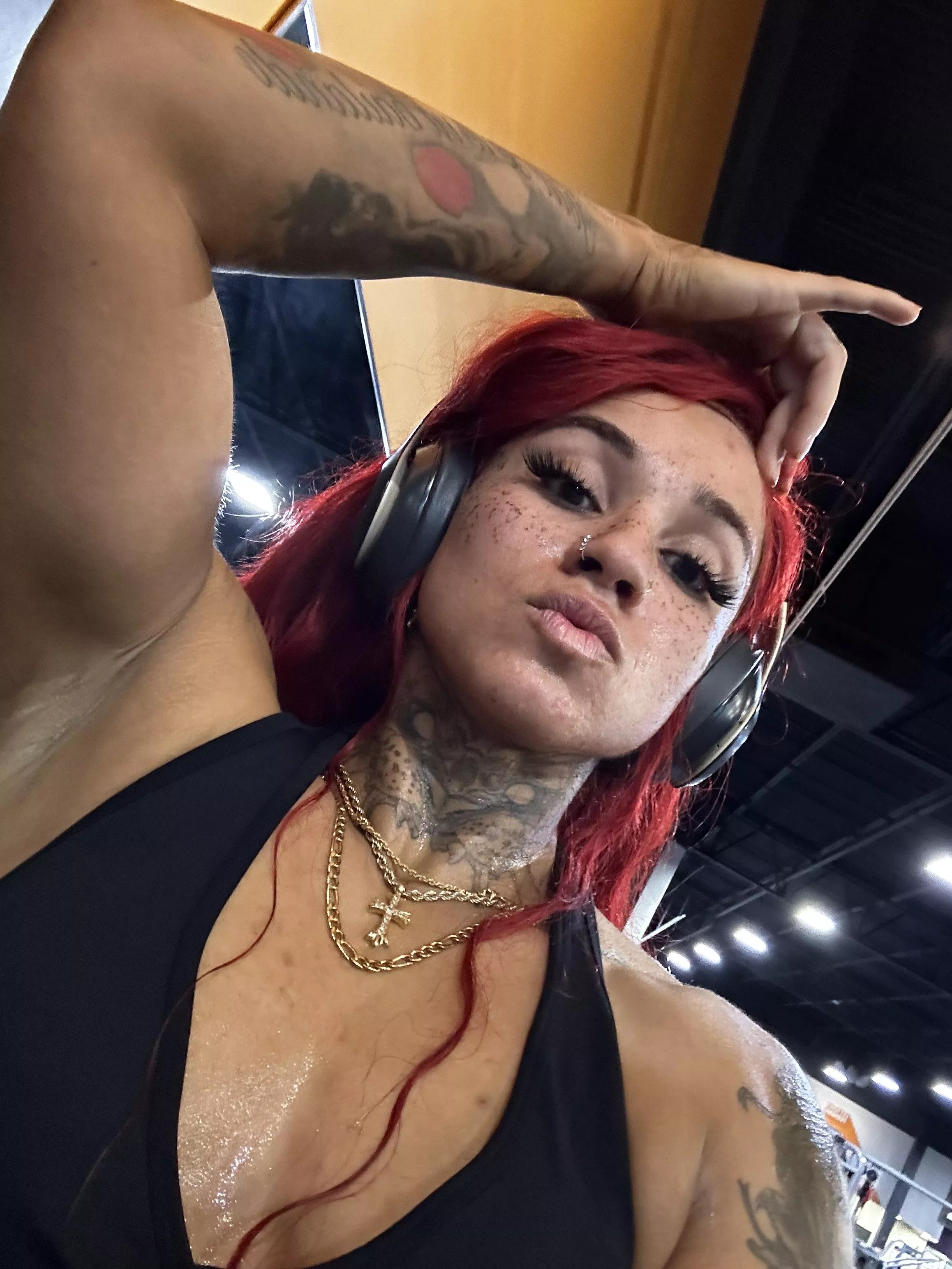 Do you wanna lick it now or later after gym session?