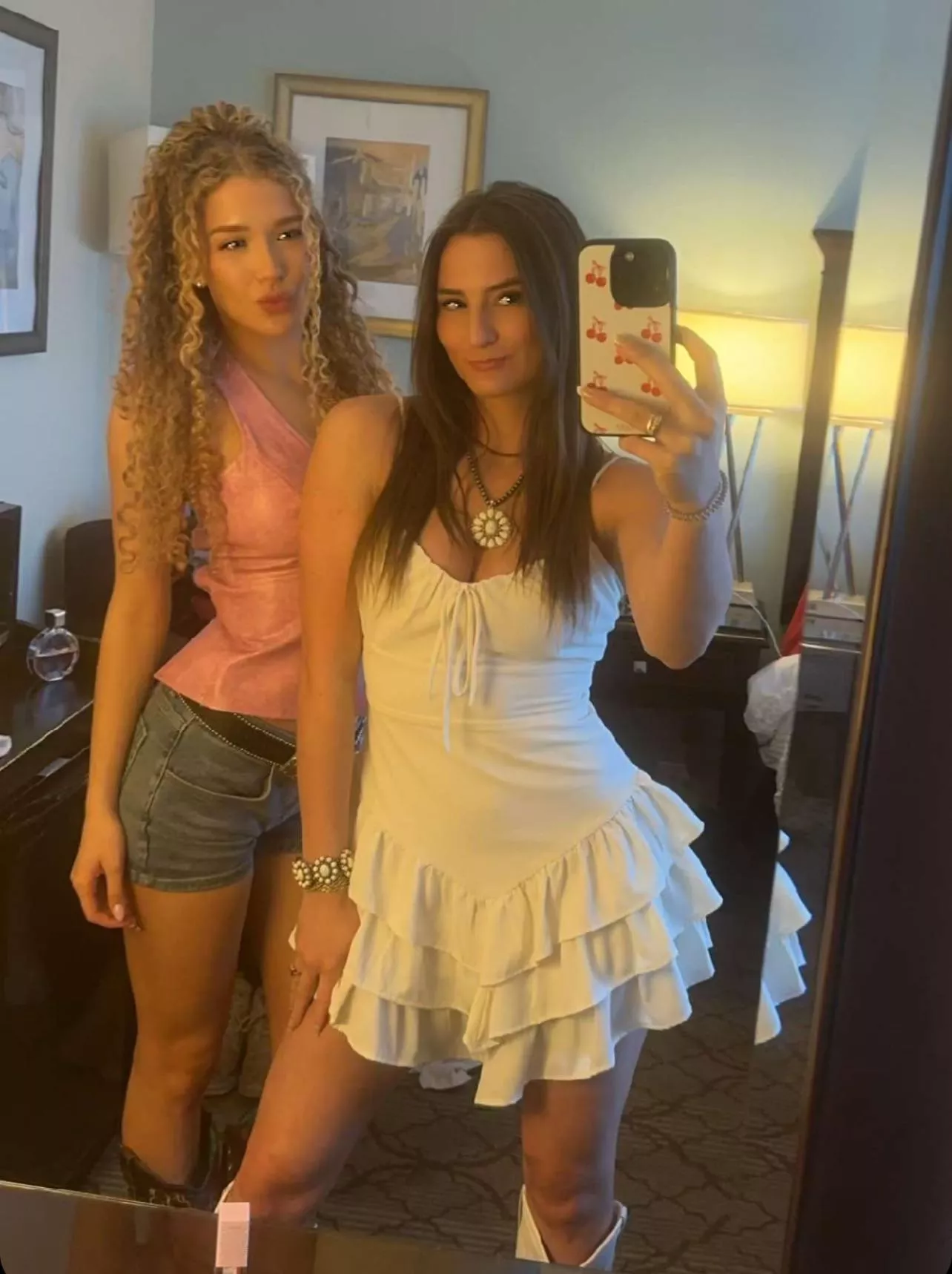 Dress or Jean shorts 