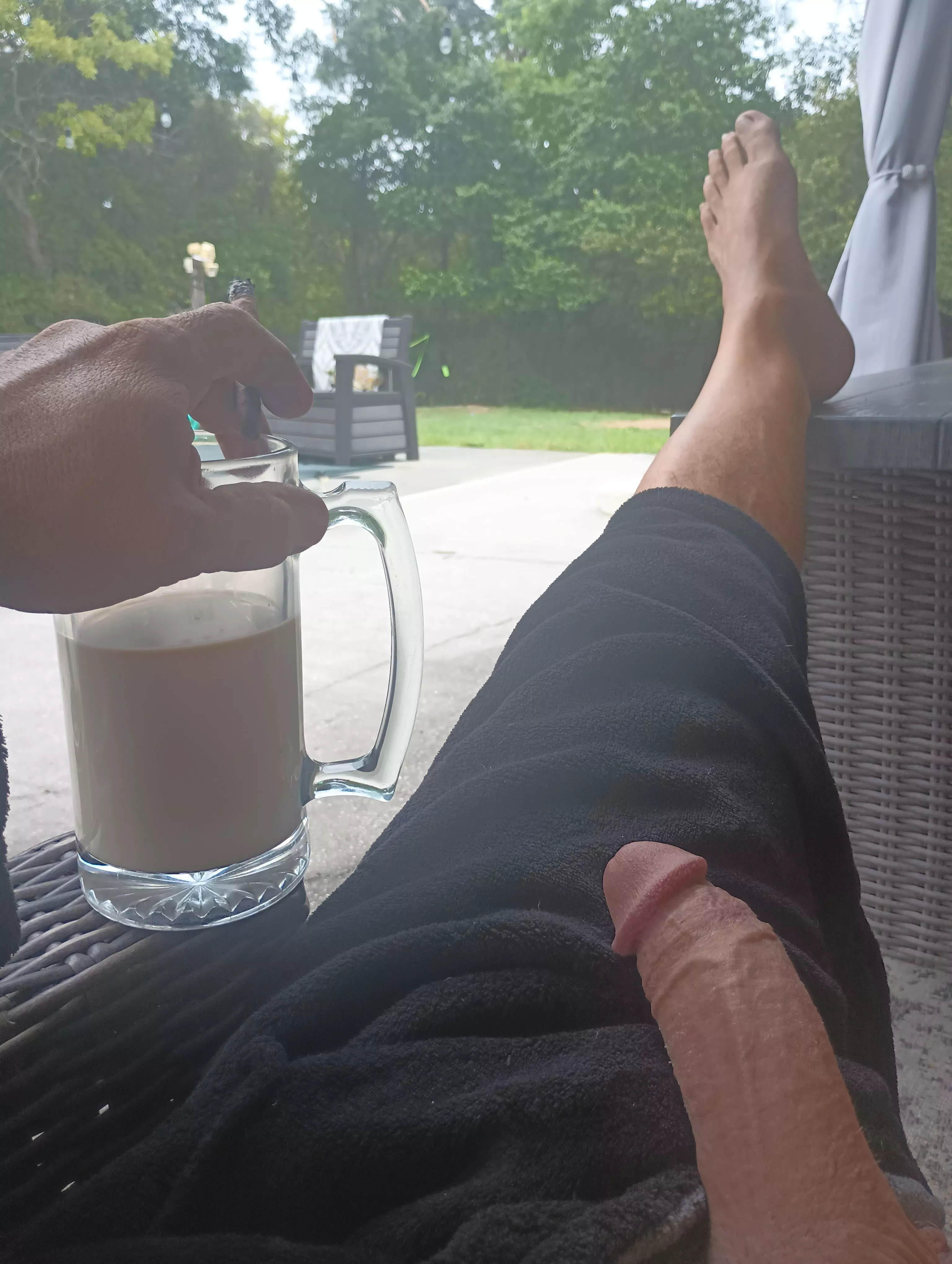 Enjoy your cup of coffee ☕ and hoping you a great naked weekend