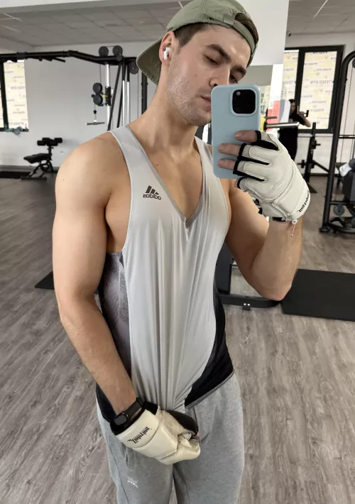 First time in an actual gym 