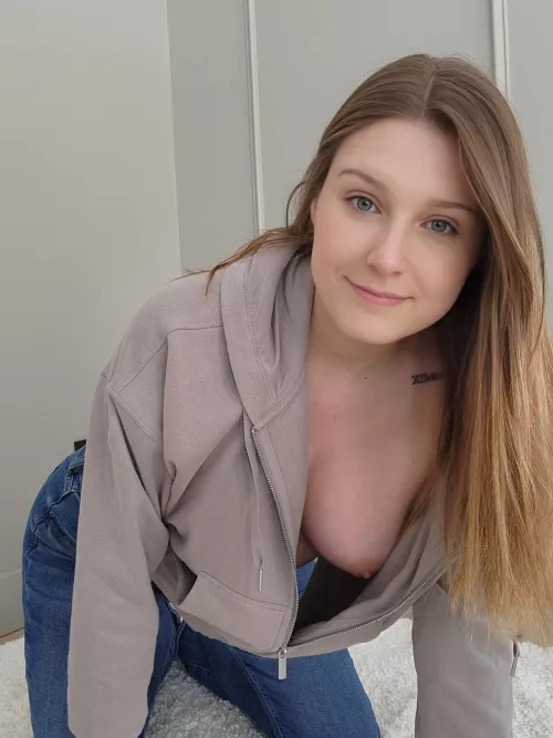 Forgot to wear a bra today 