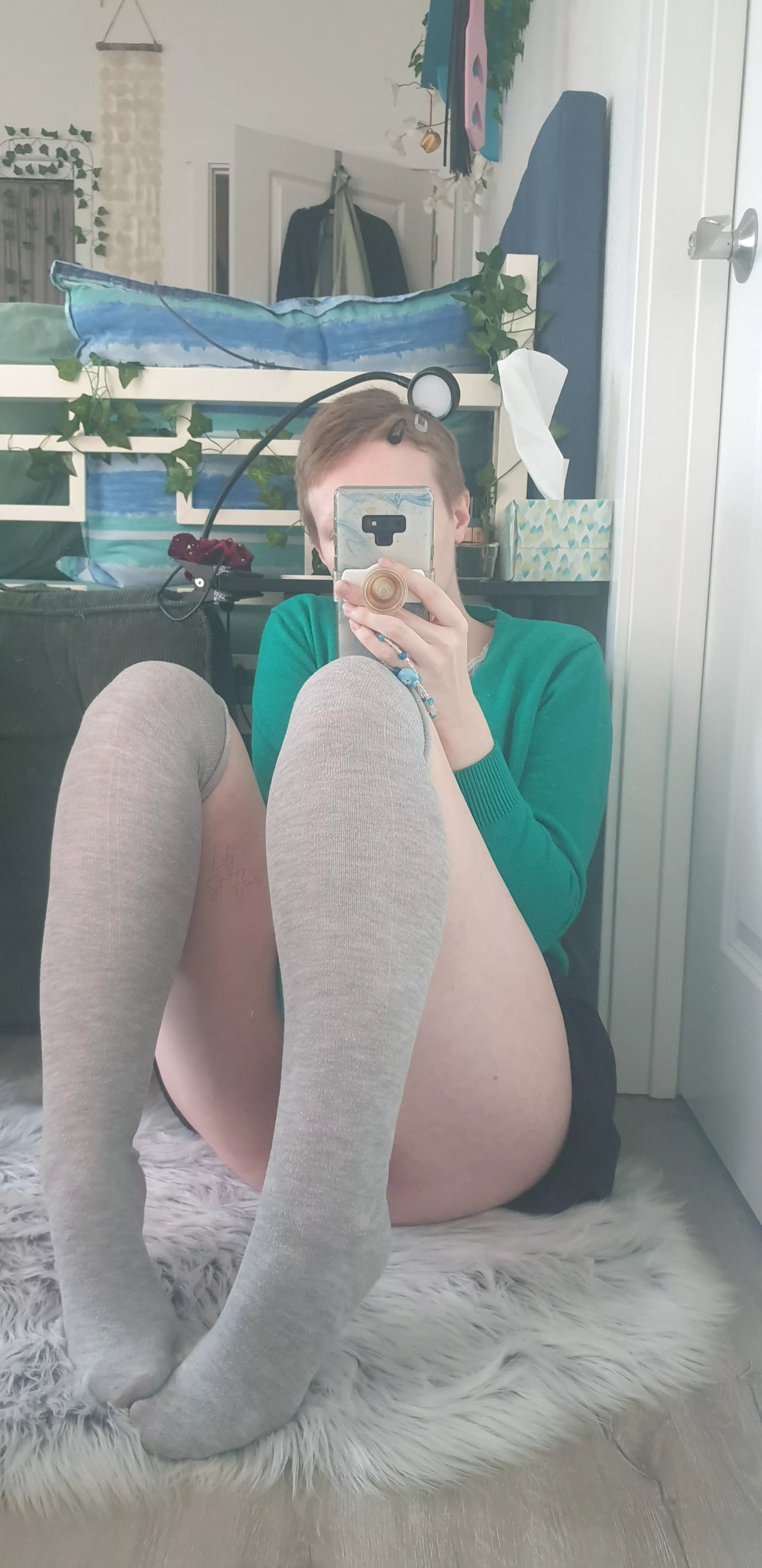 Grey like the skies today!