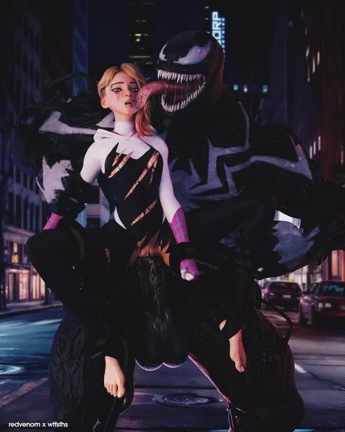 Gwen with Venom (RedVenom/Wtfsths)