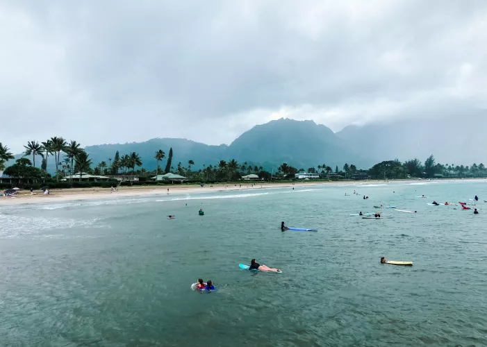 Hanalei Bay Beach [Kauai - Hawaii] ✨
