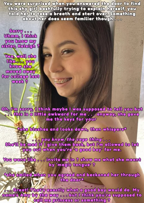 Hand-Me-Down Chastity Boy.