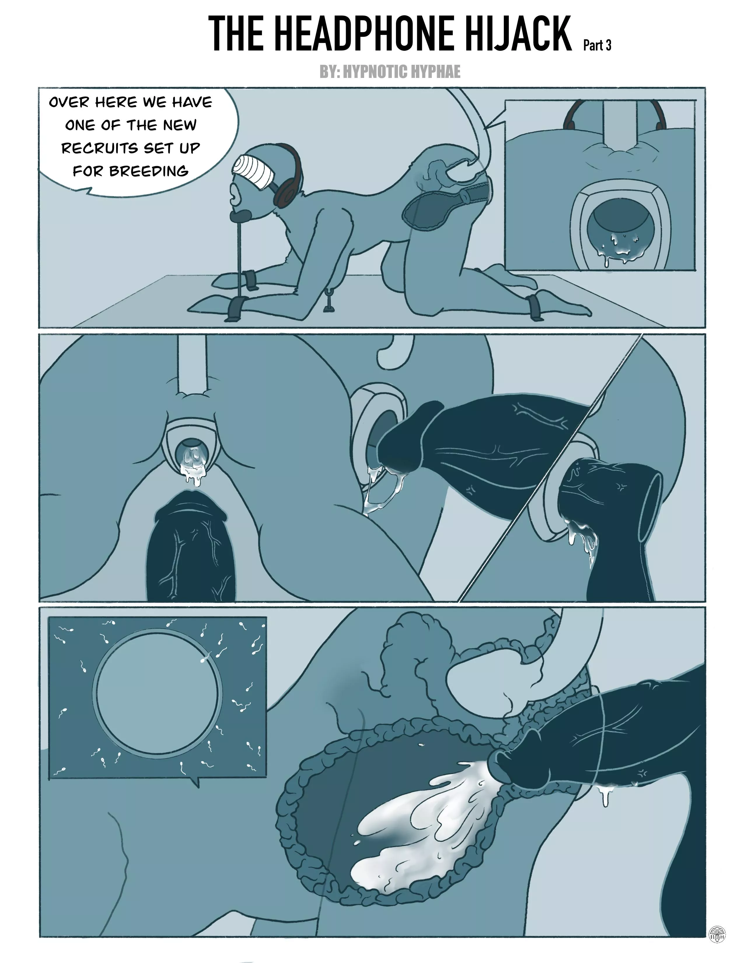 Headphone Hijack Pt.3 [OC][Hyonotic Hyphae][tech][mind control][breeding][alien][dronification]