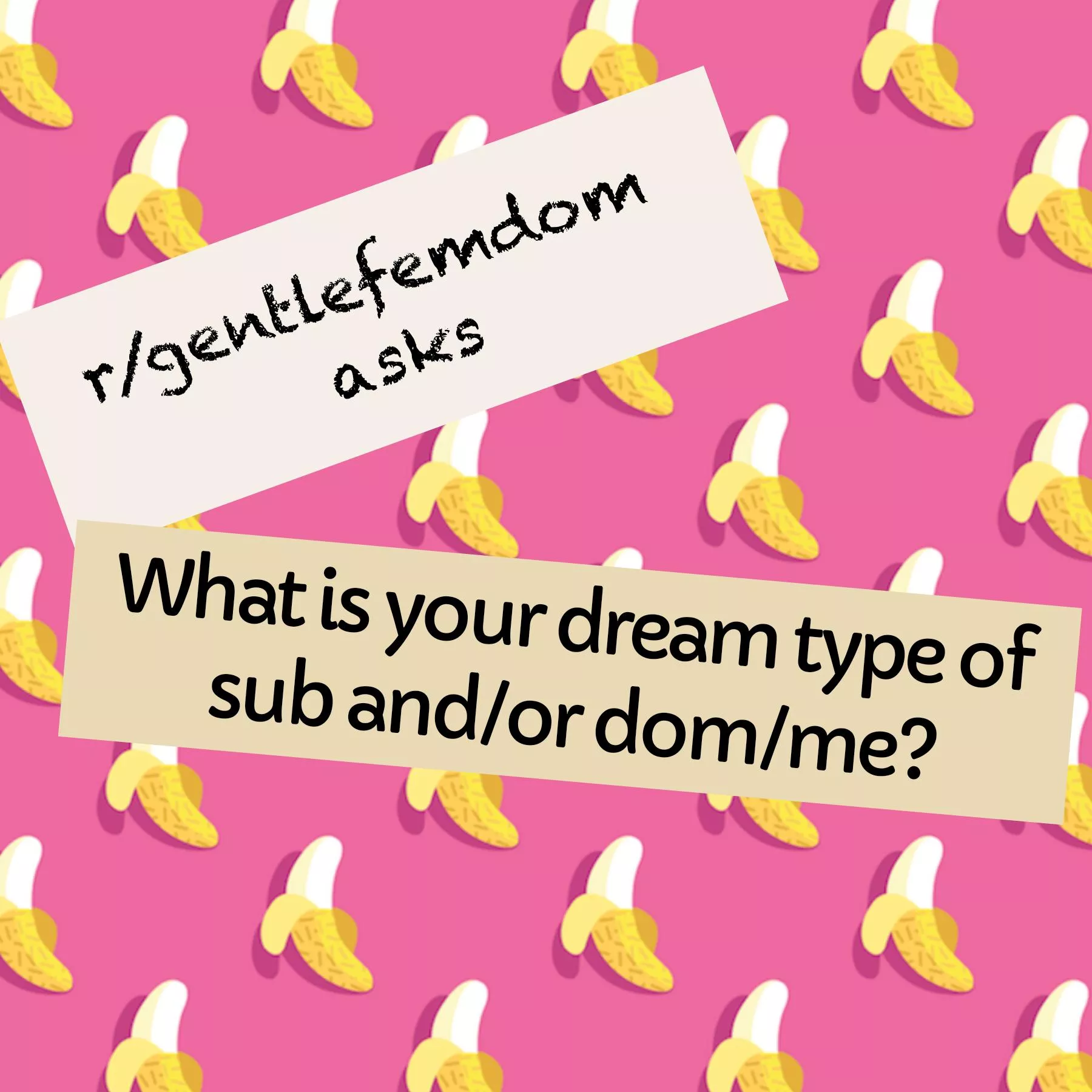 Here's the question of the week!