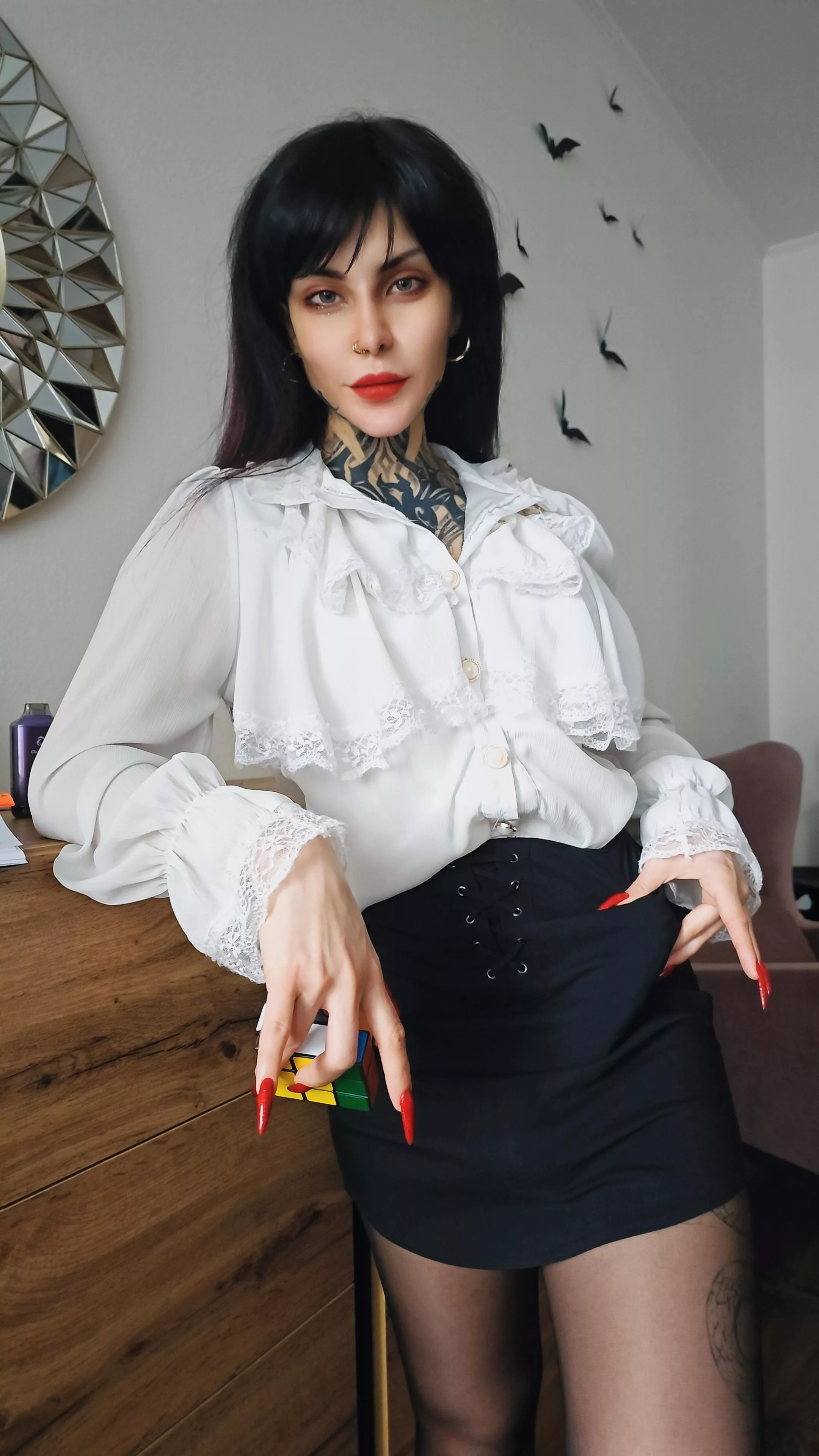 I don't like tight skirts, but I love your tight hole 😉