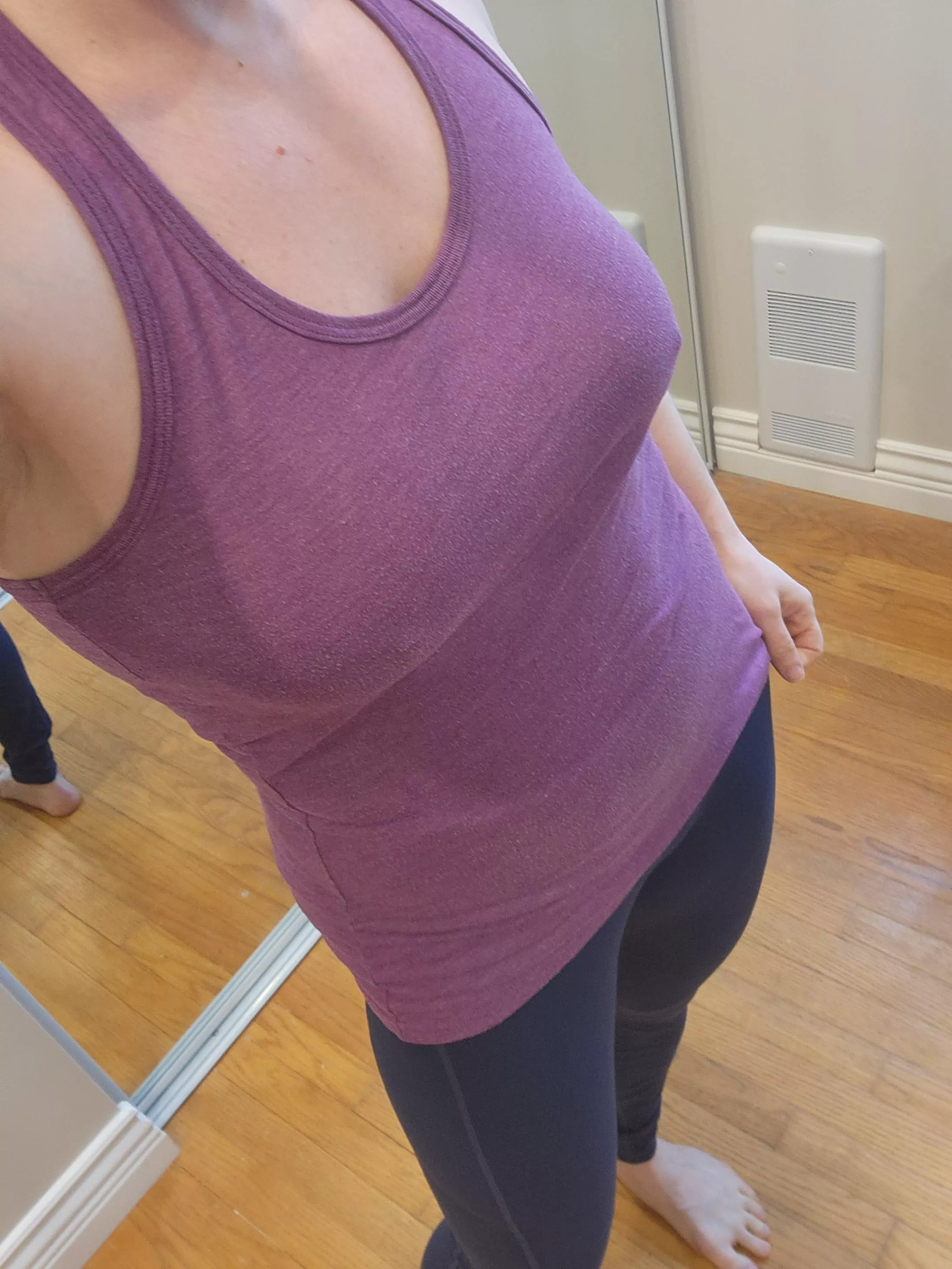 I think I've given up on the quest to find a comfortable bra. No bra it is! 