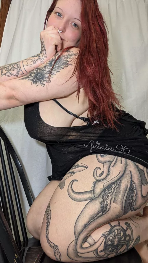 If you look close you can see my nipple rings! (; 