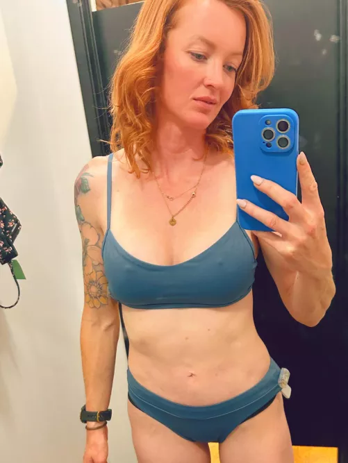 I’m almost certain my nipple will fall out of this the first time I wear it. So of course I bought it. 