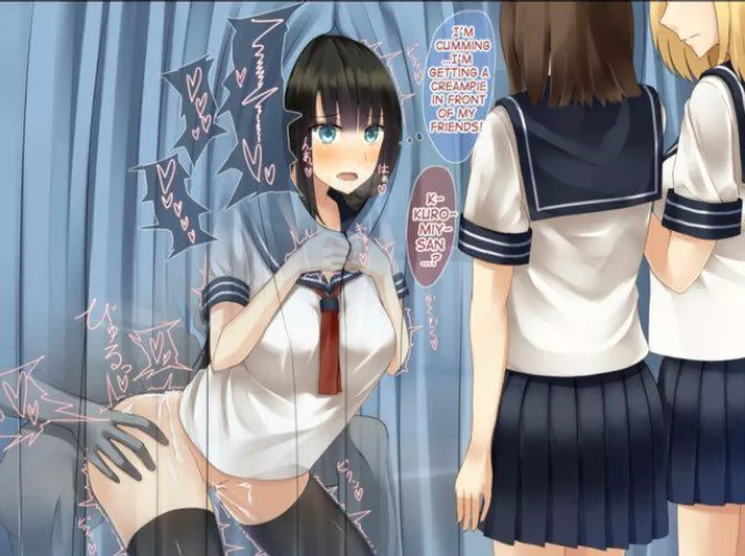 In front of my friends