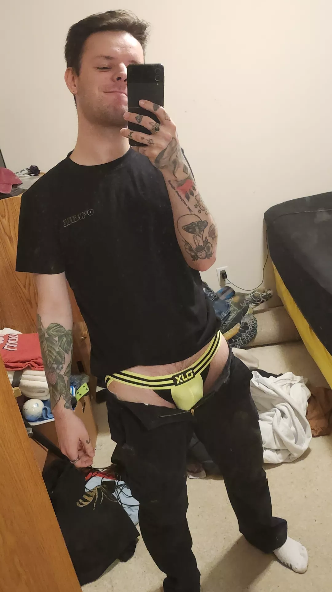 Its not a mandatory part of the work uniform but I wear them like it is.