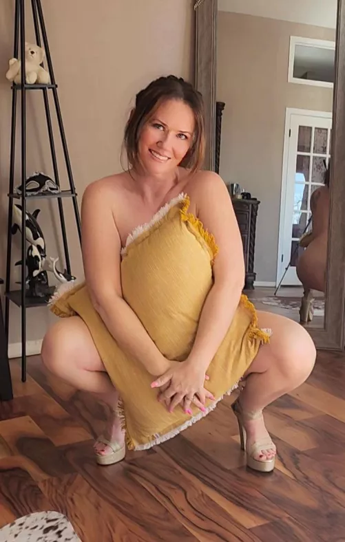 Just a pillow today......