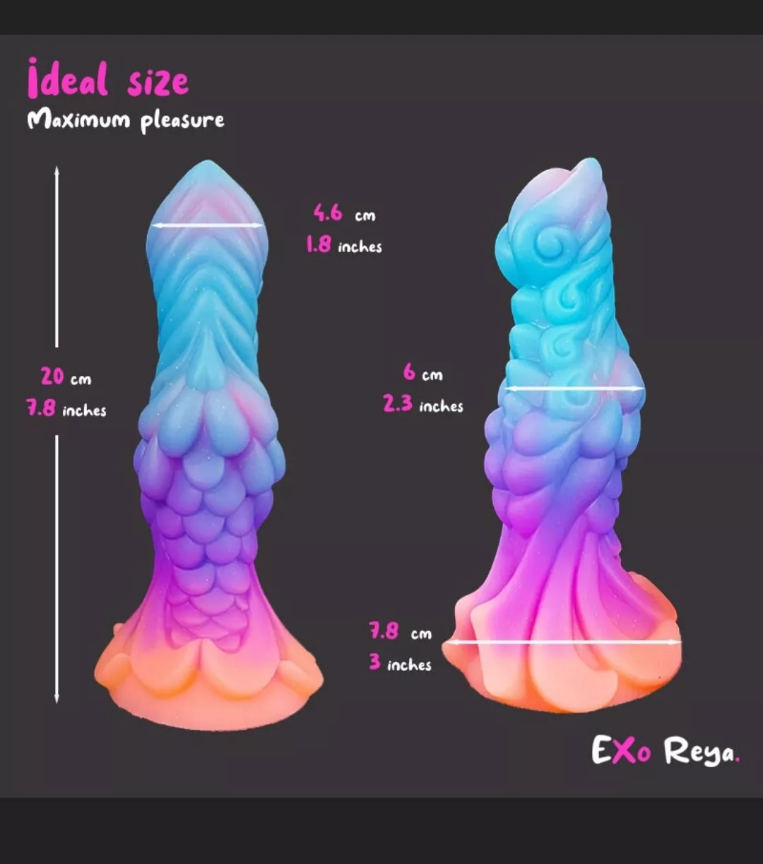 Just bought my first textured dildo! From Etsy