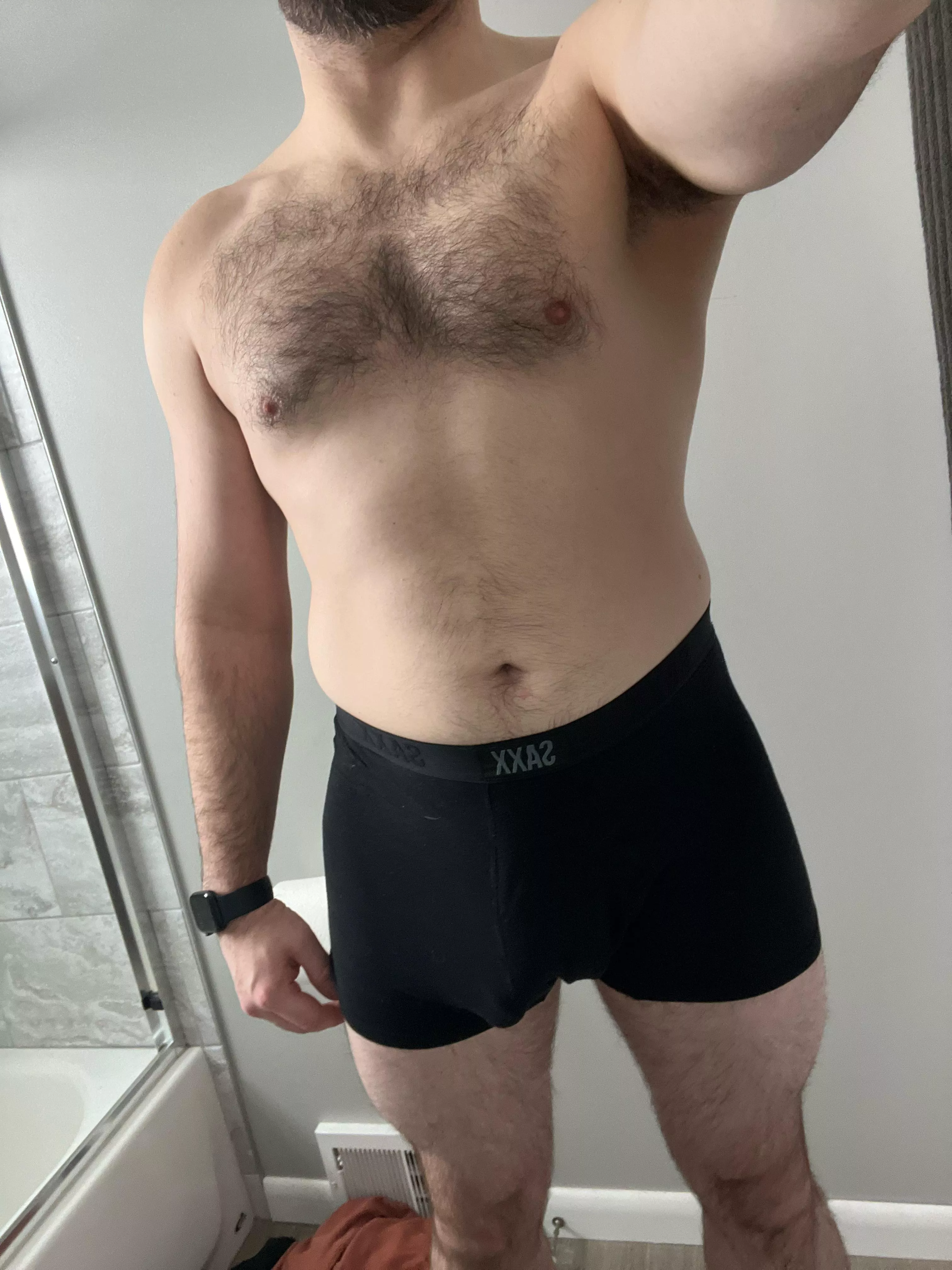 [M] Trying to feel confident. In the last 2 months lost 14 pounds of fat and put on 2 pounds of muscle