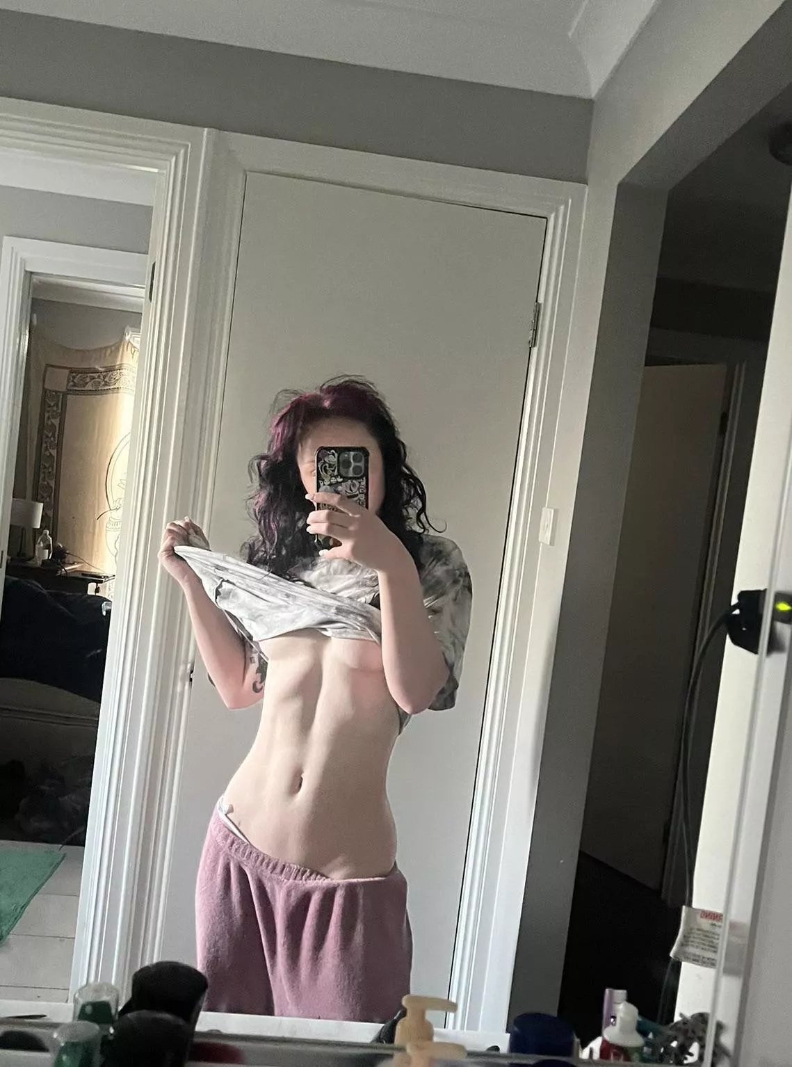 Messy hair but felt cute anyways 