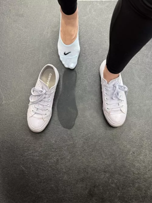 My feet get so sweaty in these chucks