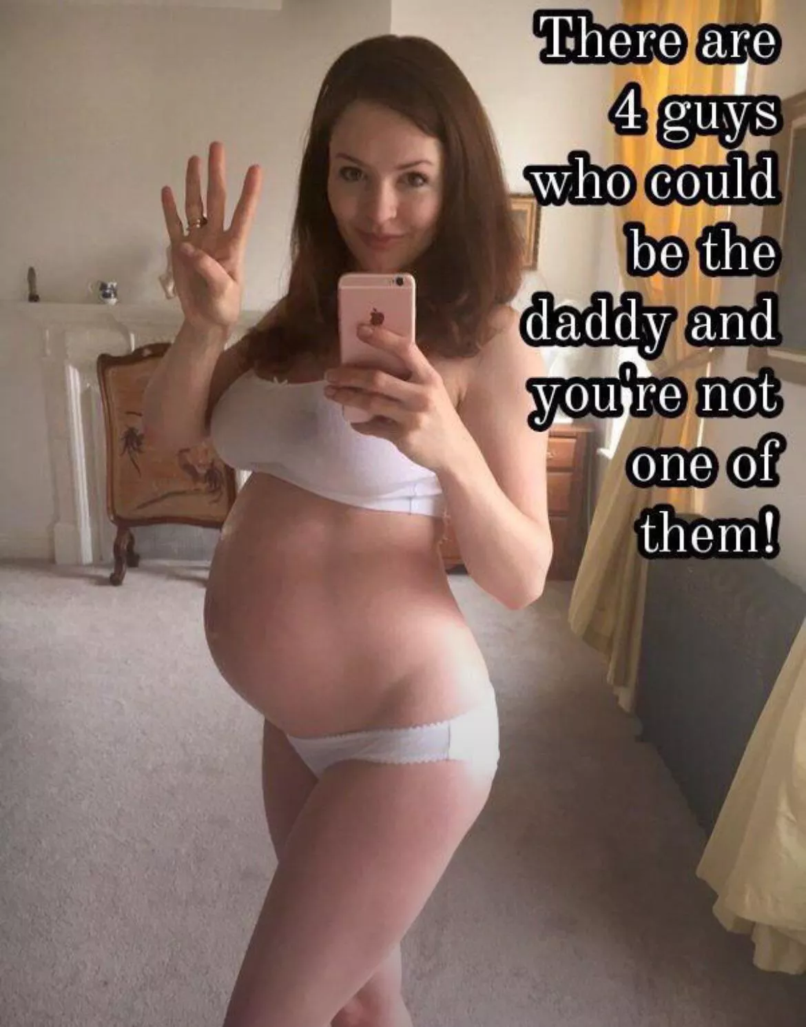 My Wife was sleeping with 4 different men when she became pregnant and I was not one of them