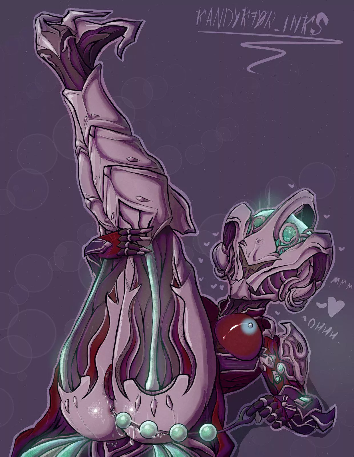 [Nyx] Playing With Her Anal Beads (KANDYKTOR_INKS)