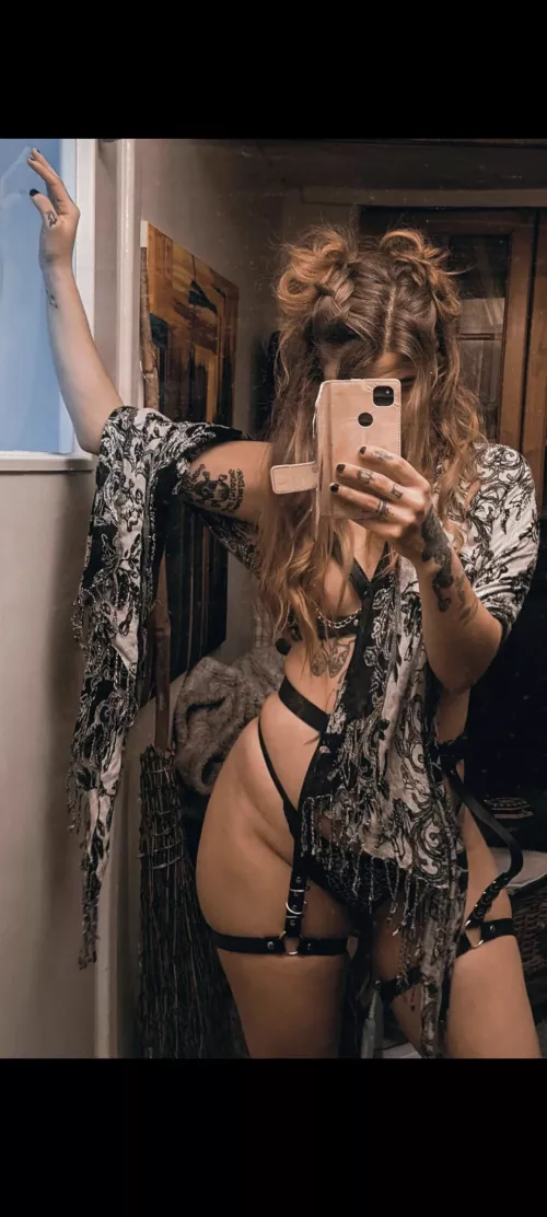 On your knees sweet baby. It's ritual time 