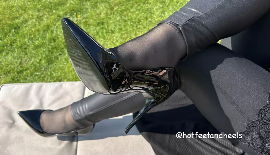 Or my black patent Heels? [oc]