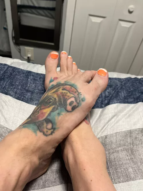 Peach color with a twist!