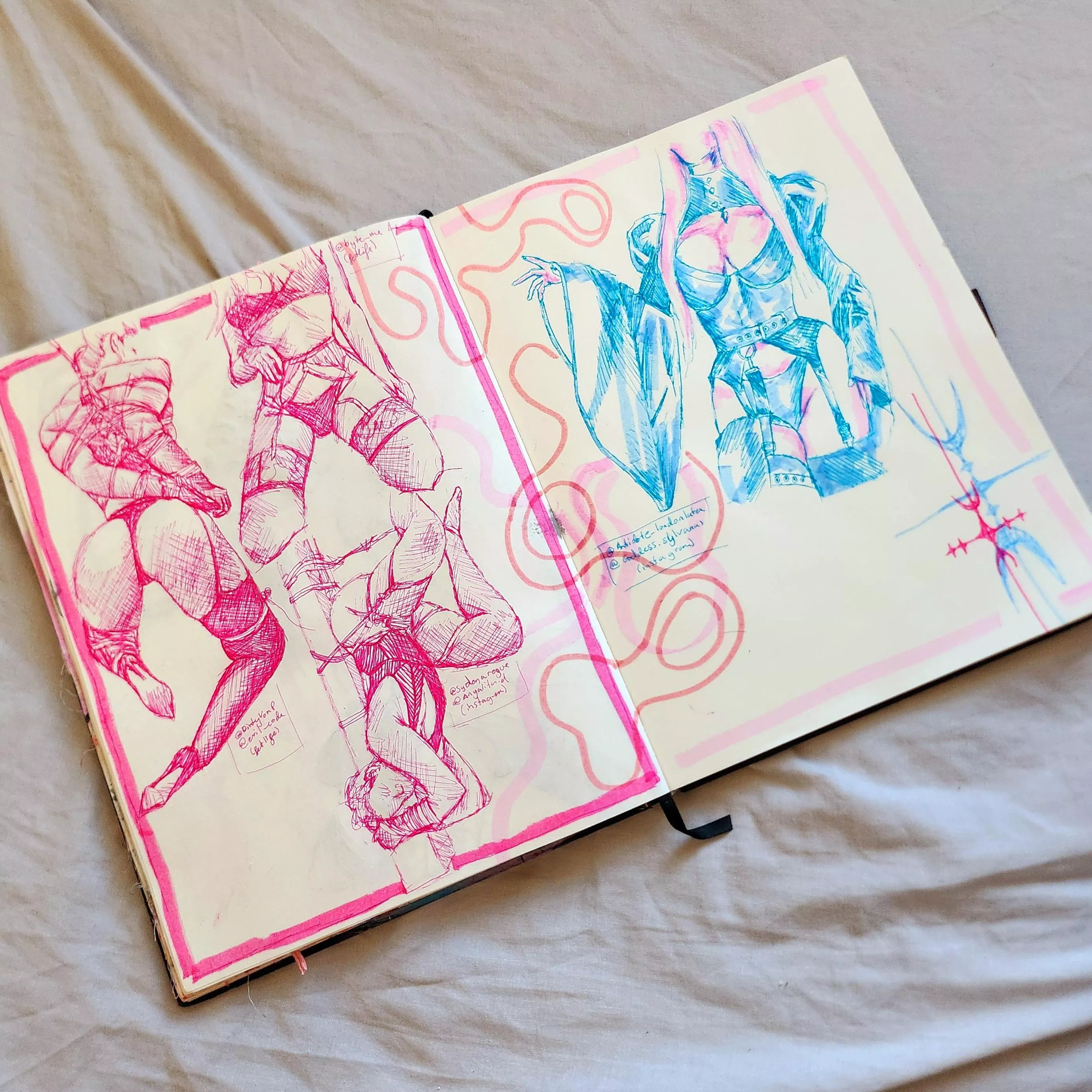 Practice sketches by me