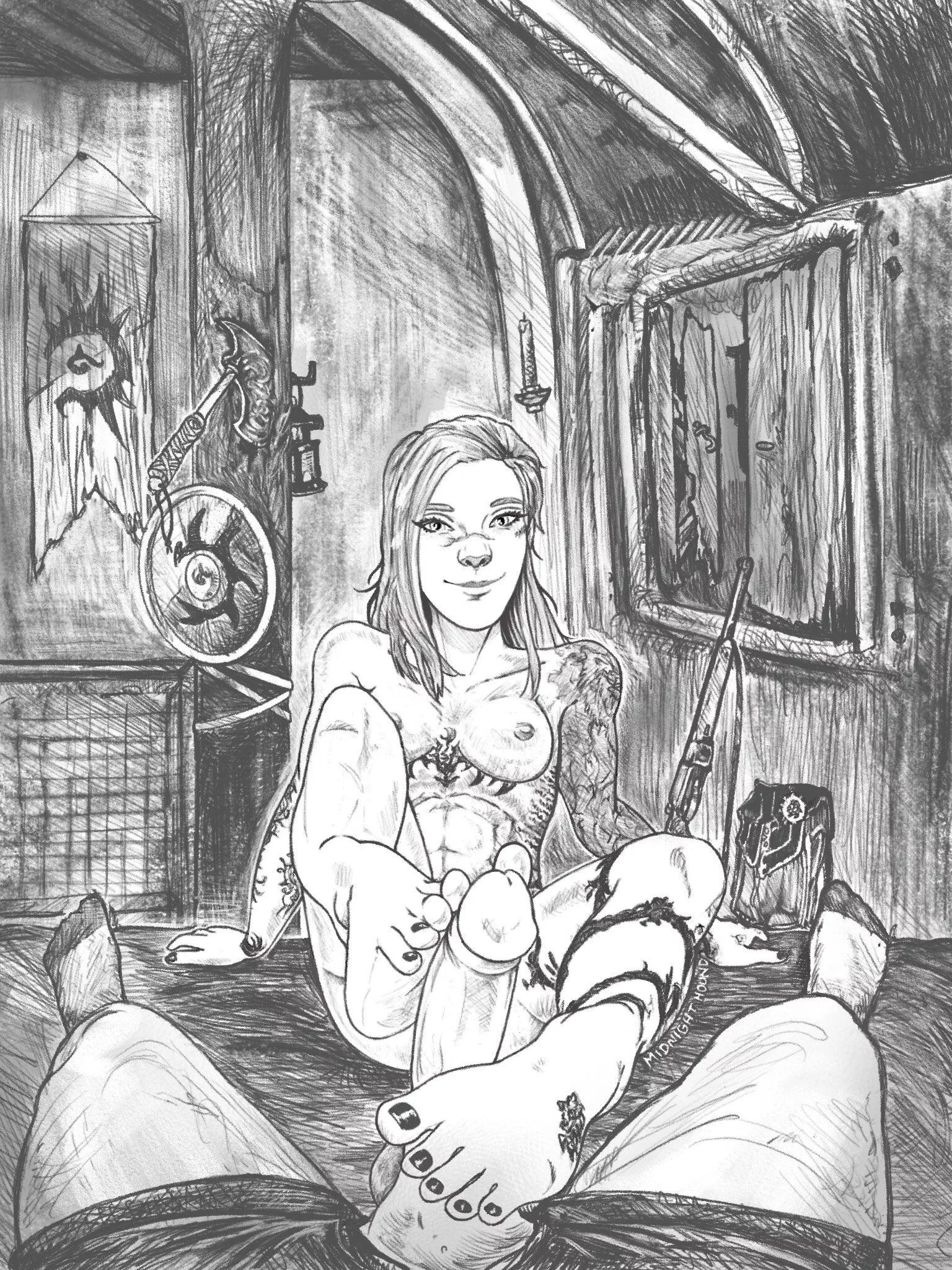 Prancer's Rendezvous with the Enemy (OC) [Scarlet Heart - Midnight Hound]