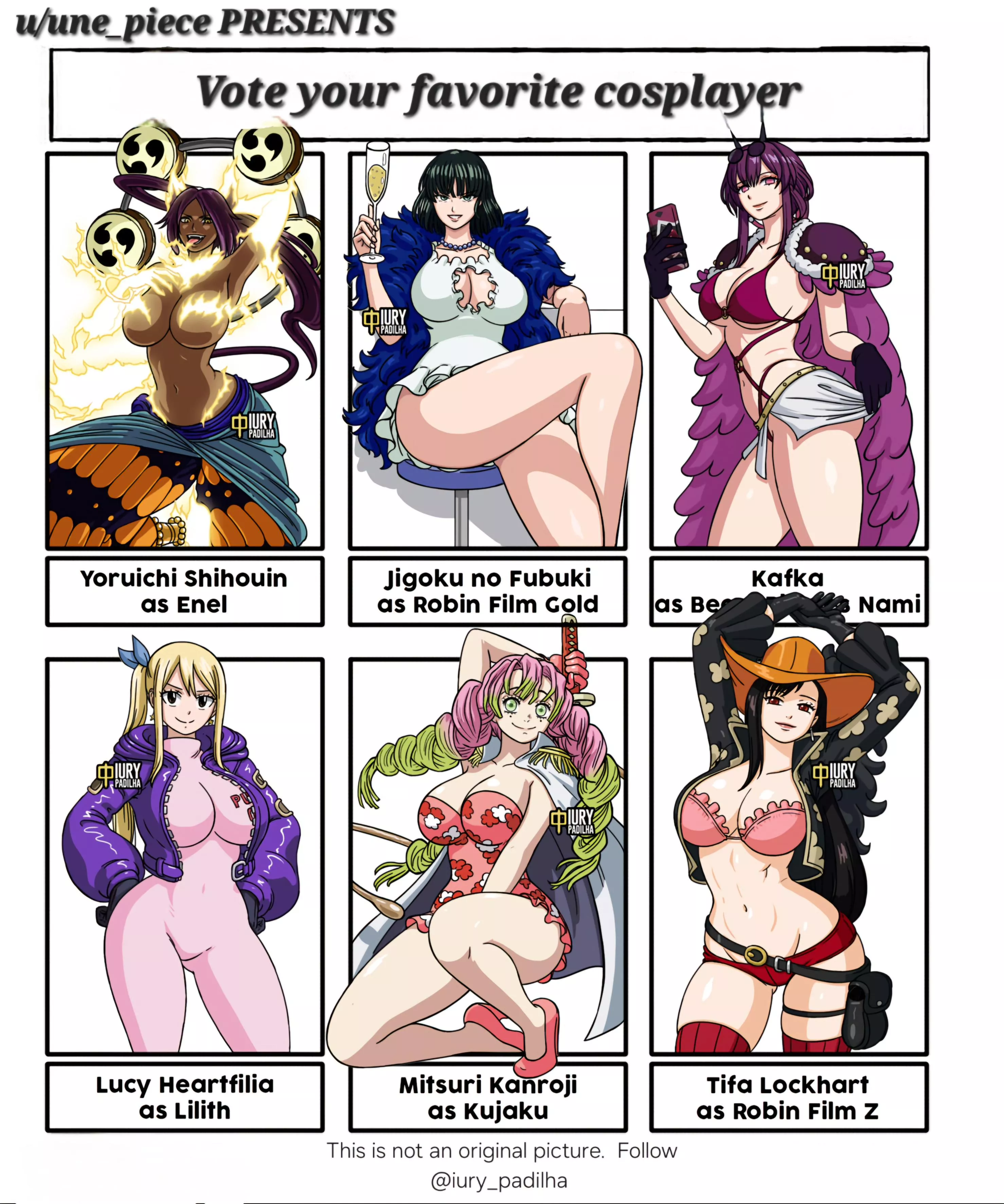 Presenting One Piece HOT ANIMEVERSE EDITION Cosplay Event #2 🎉 (Vote your favorite girl to WIN) 😍🔥👇