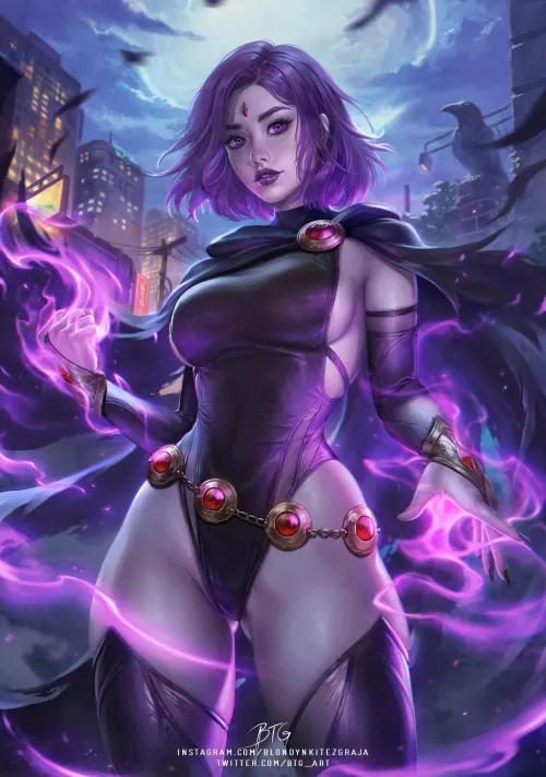 Raven (BTG_Art) [Teen Titans]