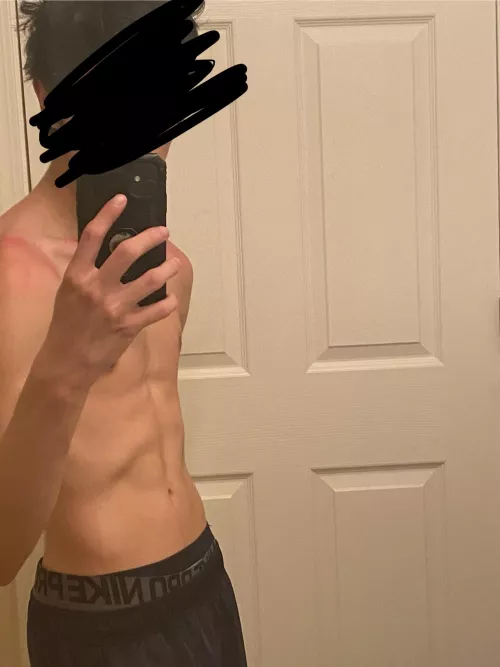 Still shy but I’m working out more what do y’all think?