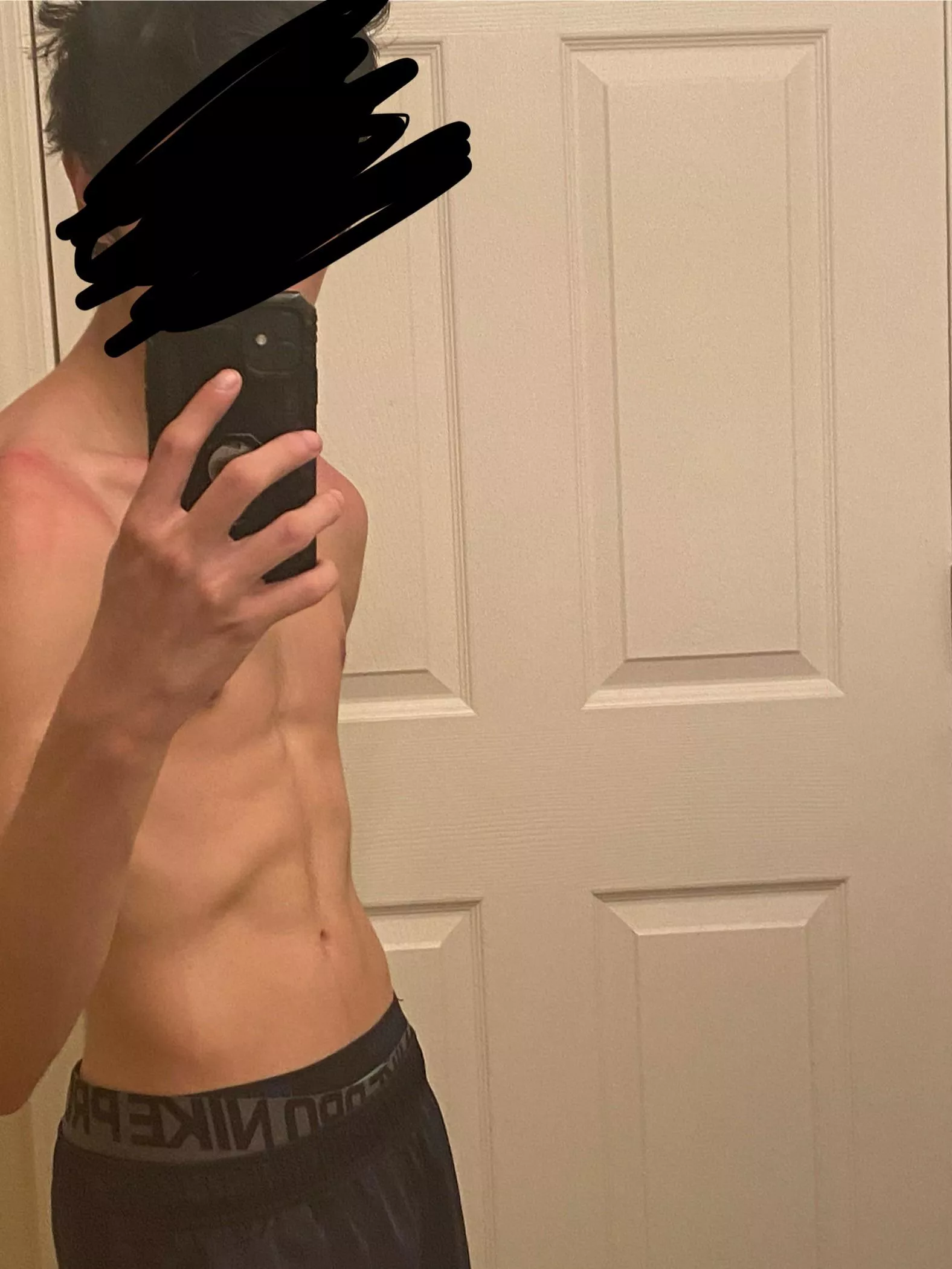 Still shy but I’m working out more what do y’all think?