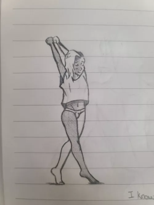 Stretching after cuddling. (Bluertiger)