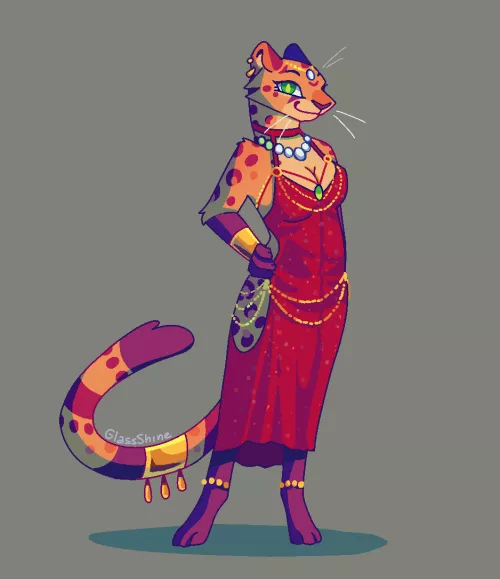 That red dress trend [oc]