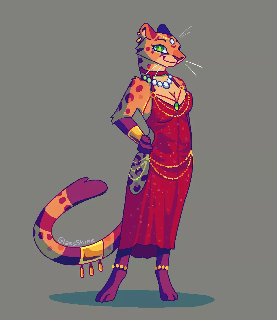 That red dress trend [oc]