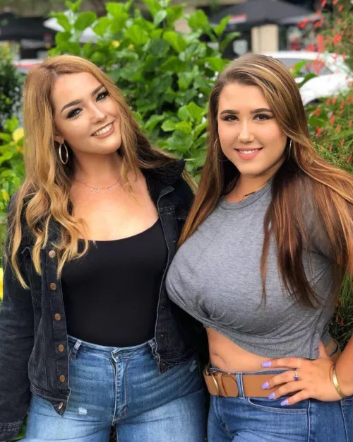 They may be sisters but…..