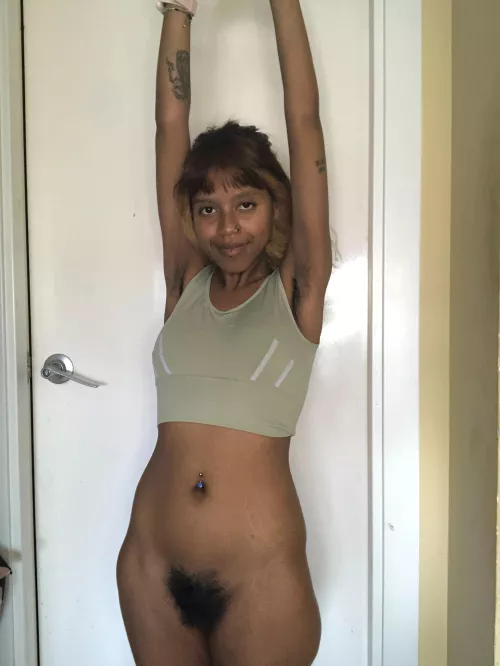 Think my fat brat pussy looks better with some hair