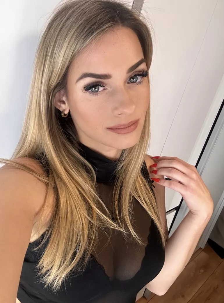 This is my favorite see-through dress