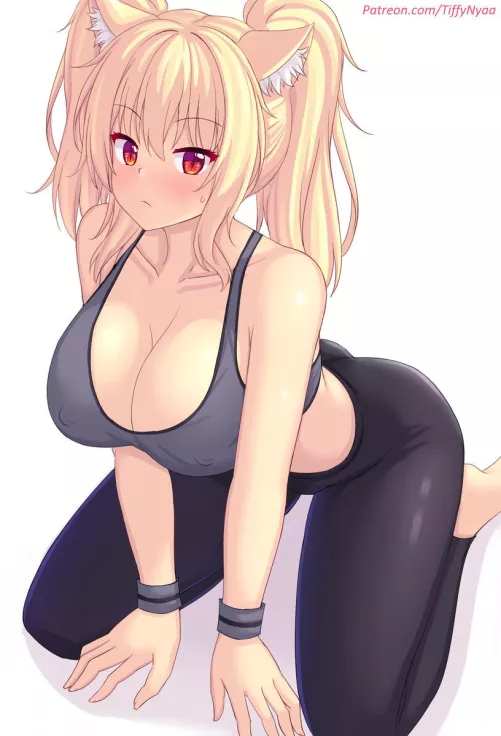Tiffy In Yoga Pants [Artist's Original]