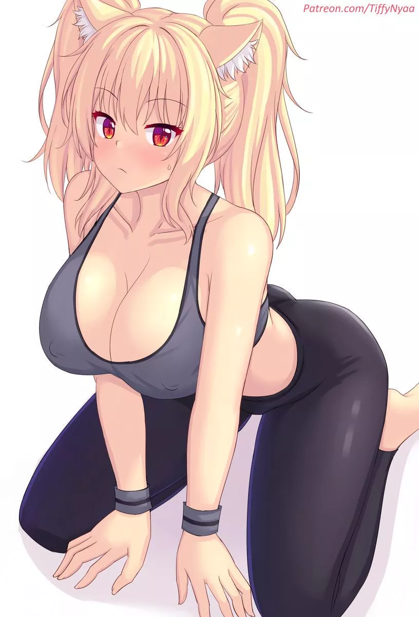 Tiffy In Yoga Pants [Artist's Original]