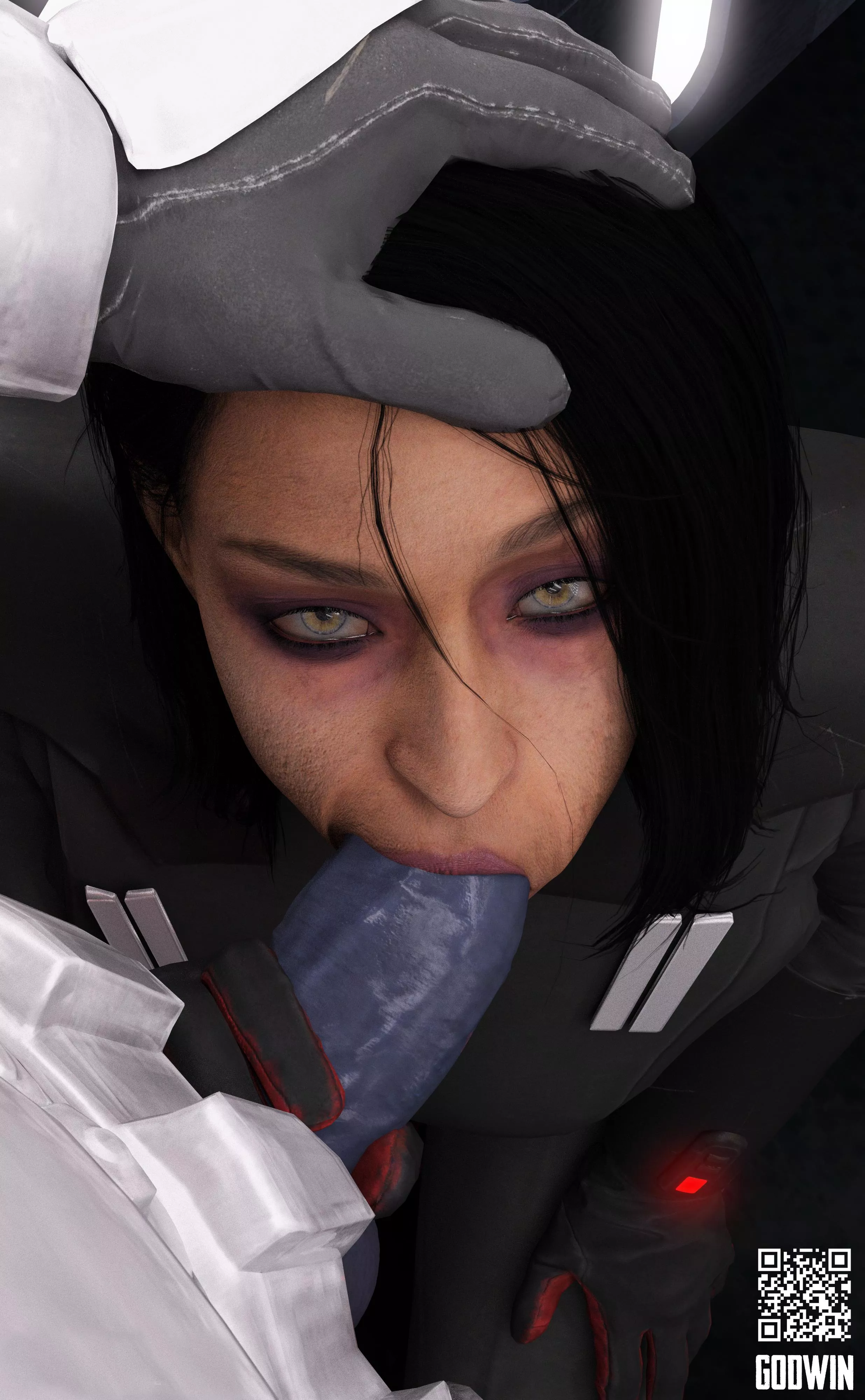 Trilla Suduri Blows a Stormtrooper (Godwin)