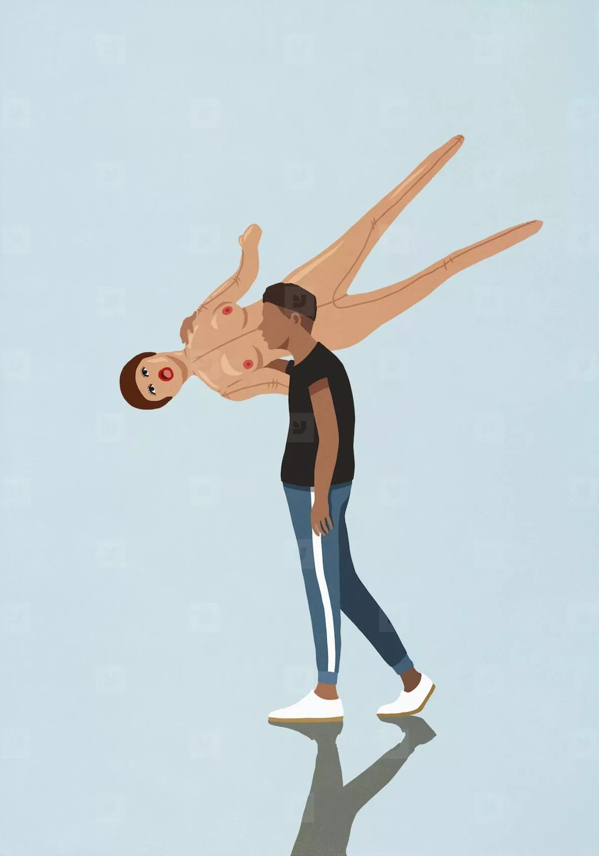 When people ask me how I workout at home: