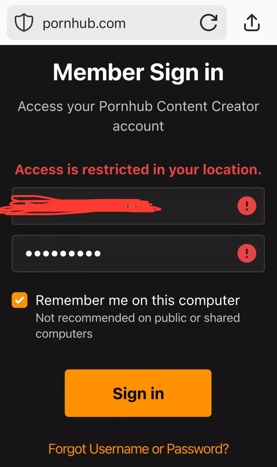 Why is my access restricted in South Carolina? The ban only applied to NC. I’m not even near the boarder. 